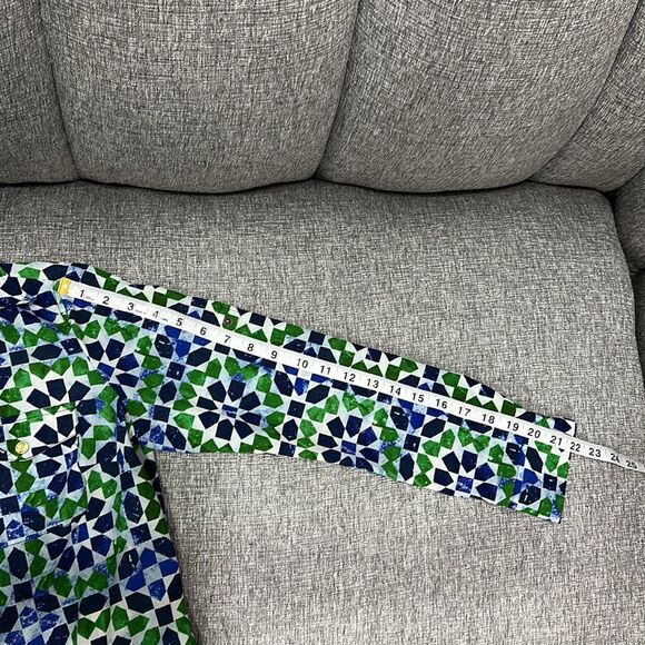 MICHAEL Michael Kors Rolled Up Sleeve Petite Zip Up Top - Picture 9 of 15